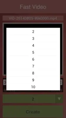 Fast Video Maker android App screenshot 3